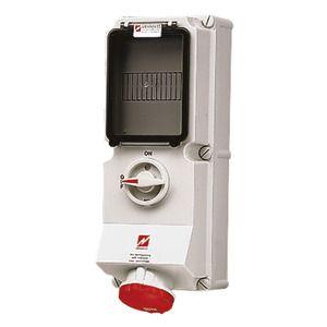 Розетка наруж. уст. Duo 32А 3P+E+N IP44 Mennekes 5618A 120562