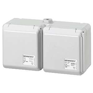 Розетка наруж. уст. Schuko 16А 230В 2P+E Mennekes 4235 348048