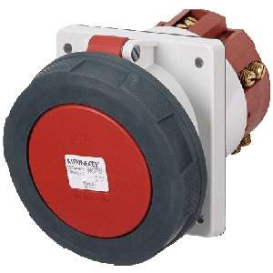 Розетка панельная 5п 63А 400В 6ч IP67 Mennekes 20148A 415567