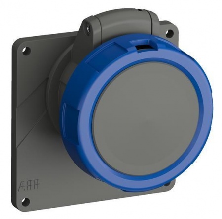 Розетка с прямым фланцем 216ERU6W Easy&Safe 216ERU6W 16А 2P+E IP67 6ч ABB 2CMA101291R1000 1209635