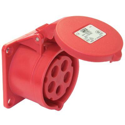 Розетка скрыт. уст. 16А 400В 3P+E IP44 ДКС DISF040164 156907