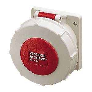 Розетка скрыт. уст. 32А 400-440В 3P+E IP67 3ч Mennekes 2123А 155420