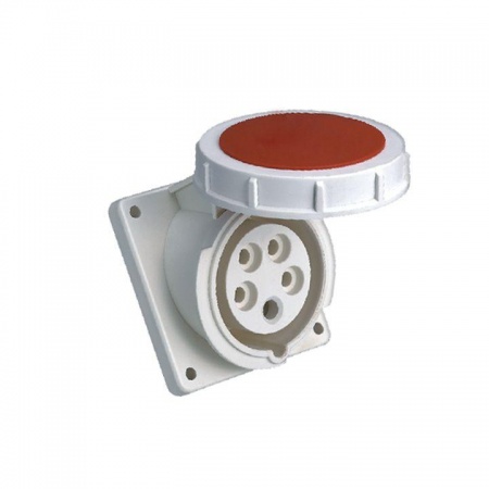 Розетка стационарная внутренняя угловая 4452 3Р+РЕ+N 125А 380В IP67 PROxima EKF ps-4452-125-380 476989
