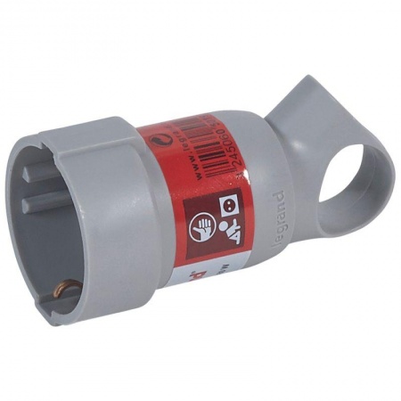 Розетка штепсельная Helium 2К+3 сер. Leg 050193 1010481
