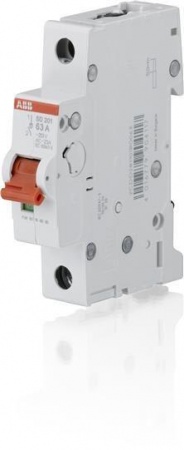 Рубильник 1п SD201/16 рычаг красн. ABB 2CDD281101R0016 378547