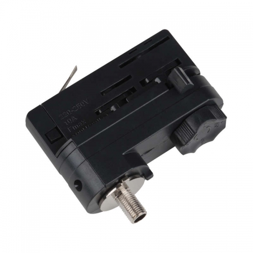 Адаптер для 3ф шинопровода UBX-A61 BLACK 1 POLYBAG черн. полиэтил. пакет Uniel 09788 488442