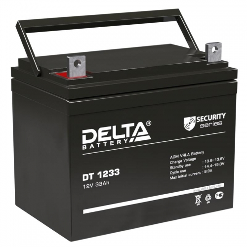 Аккумулятор 12В 33А.ч Delta DT 1233 304643