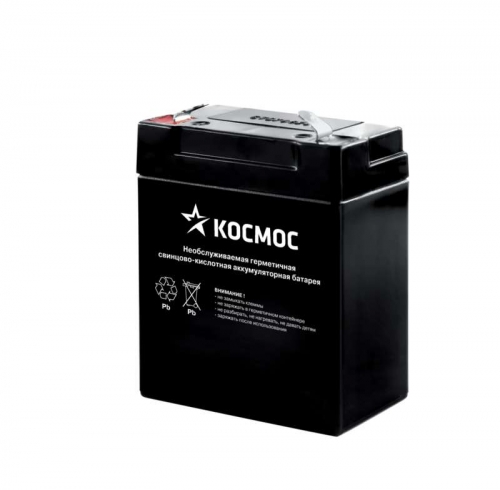 Аккумулятор 4В 900мА.ч для фонарей 6010LED 6010LED_radio7005LED Космос KOCAccu4V0.9Ah 407413
