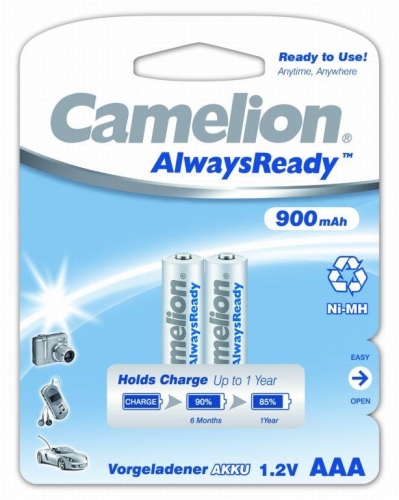 Аккумулятор R03 NI-MN 900мА.ч Always Ready BL-2 (блист.2шт) Camelion 9165 331749