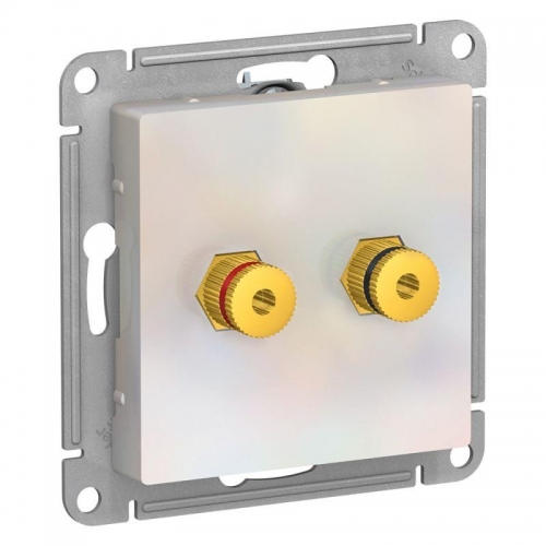 Аудиорозетка 2-м ATLAS DESIGN жемчуг SchE ATN000487 1240299