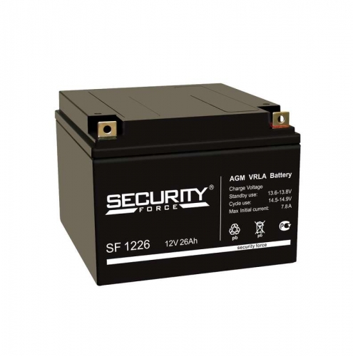 Батарея аккумуляторная 12В 26А.ч Security Force SF 1226 257564