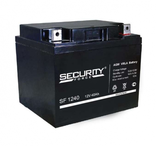 Батарея аккумуляторная 12В 40А.ч Security Force SF 1240 265647
