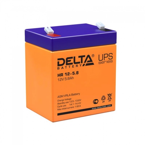 Батарея аккумуляторная 12В 5.4А.ч Delta HR12-5.8 484221