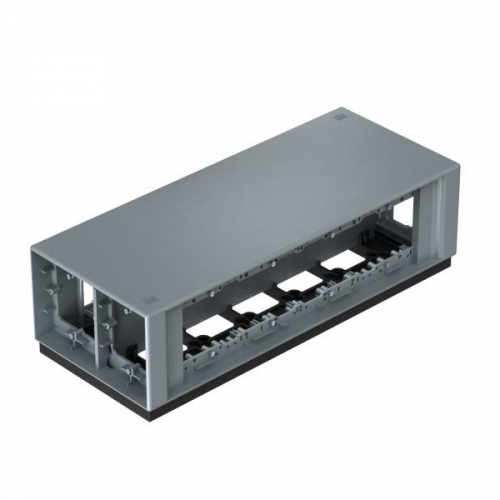 Бокс наполый Telitank 375х154х109мм полиамид T12L 00C 7011 сер. OBO 7408096 1133359