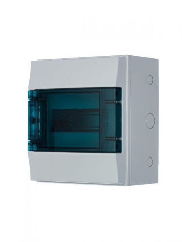 Бокс настенный 8М прозр. дверь Mistral65 (с клемм) ABB 1SLM006501A1201 1078157
