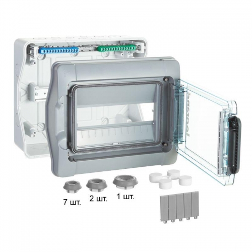Бокс ОП Plexo3 IP65 12м N+PE Leg 601981 155037