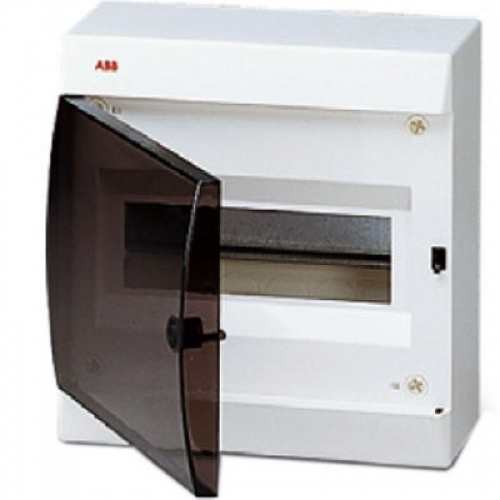 Бокс ОП UNIBOX IP41 8м бел./дым. двер. ABB 122580006 30944
