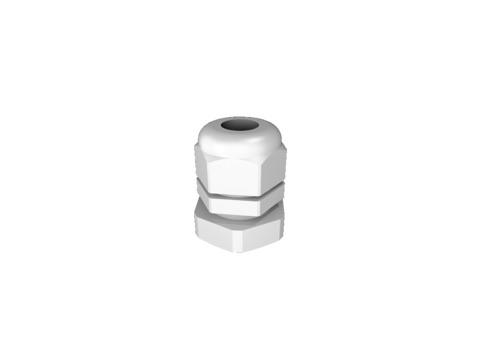 Ввод кабельный M12х1.5 RAL7035 SZ (уп.50шт) Rittal 2411601 463651