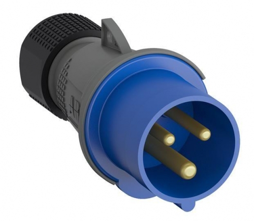 Вилка кабельная Easy&Safe 232EP6 32А 2P+E IP44 6ч ABB 2CMA101975R1000 1209085