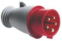 Вилка эл. каб. 16А 2P+E IP44 ABB 2CMA193002R1000 31043