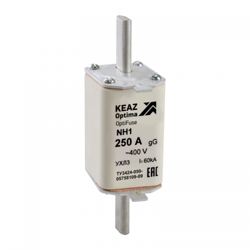 Вставка плавкая OptiFuse NH1 20 400AC 0 gG УХЛ3 КЭАЗ 144687 330780