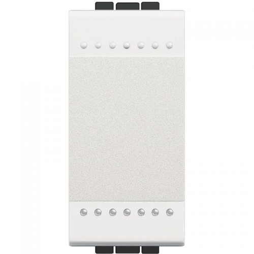 Выключатель 1-кл. 1мод. СП 16А IP20 LivingLight винт. клеммы размер бел. Leg BTC N4001N 1040590