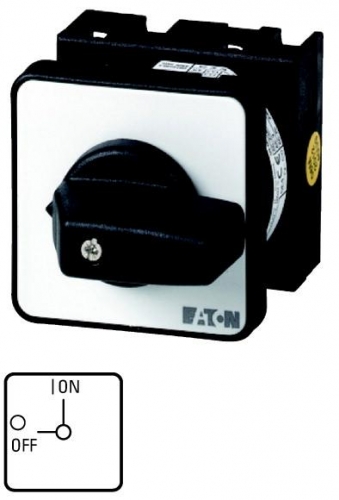 Выключатель 2п Ie=12А 0-1 48х48 T0-1-102/EZ EATON 91082 286468