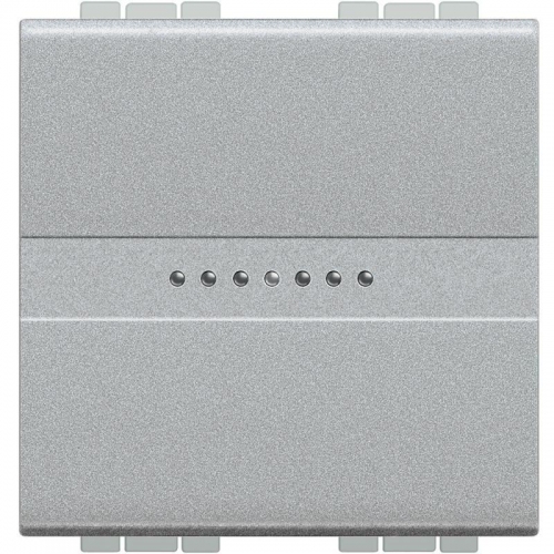 Выключатель аксиальный 1-кл 10А 2мод. Livinglight авт. клеммы алюм. Leg BTC NT4051M2AN 1215838