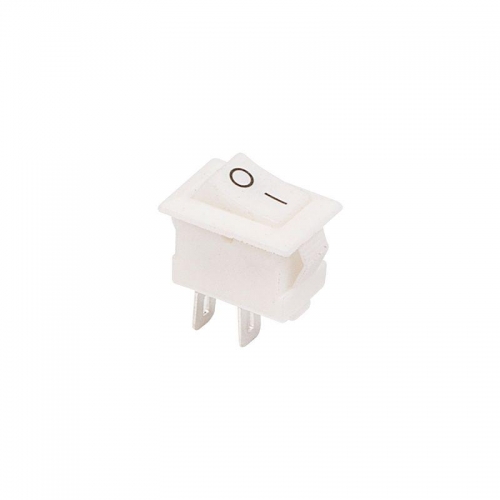 Выключатель клавишный 250В 3А (2с) ON-OFF бел. Micro (RWB-101) Rexant 36-2012 499592