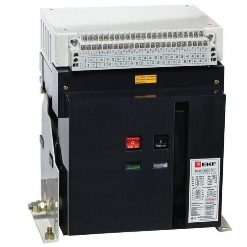 Выключатель нагрузки 3п ВН-45 3200/3200А стационарный EKF nt45-3200-3200 419915
