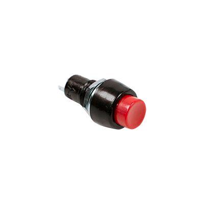 Выключатель-кнопка 250В 1А (2с) (ON)-OFF Б/Фикс красн. Micro (PBS-20В) Rexant 36-3080 499682