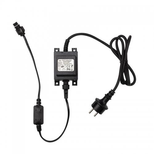 Гирлянда "КЛИП ЛАЙТ" 5 нитей х20м 665LED 40Вт 24В IP54 (с трансф.) мерцающая бел. NEON-NIGHT 323-605 212109
