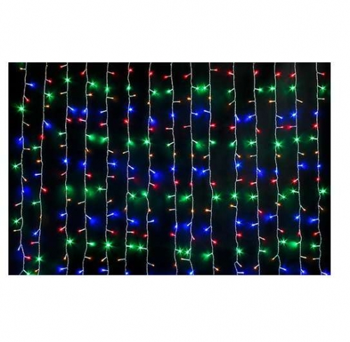 Гирлянда занавес 150х150см LDCL368C-M 368 LED RGB IP20 разноцв. SHLights 4690601035622 308950