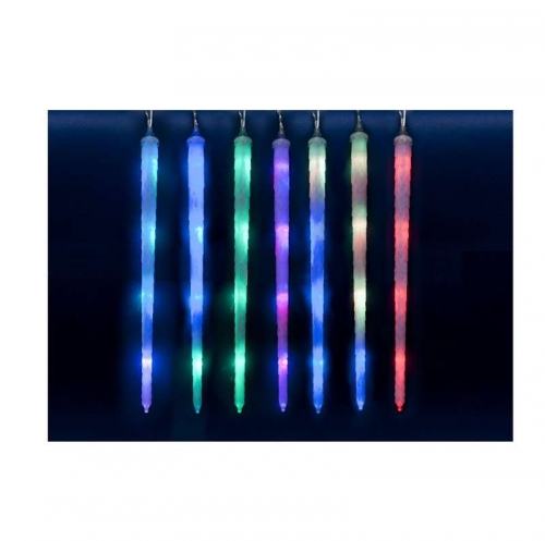 Гирлянда занавес светодиод. ULD-E3005-210/DTK RGB IP44 FROSTED ICICLE UNIEL 11126 440545