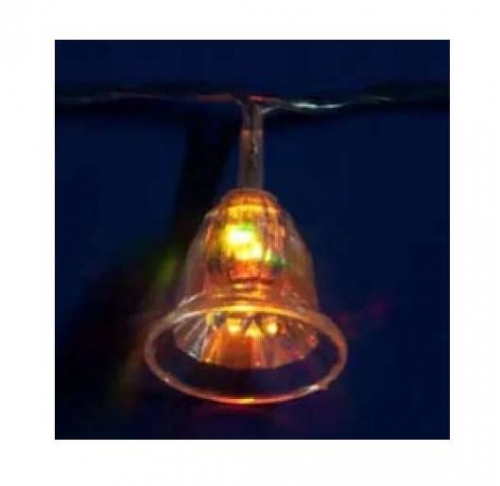 Гирлянда светодиодная «Колокольчики» ULD-S0280-020/DTA RGB IP20 BELLS с контроллером 20LED (дл.2.8м) Uniel 7919 440091