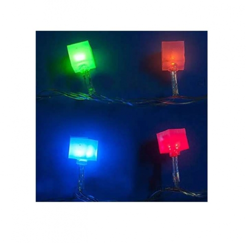 Гирлянда светодиодная «Кубики» ULD-S0700-050/DTA MULTI IP20 CUBES-1 с контроллером 50LED (дл.7м) Uniel 7932 440095