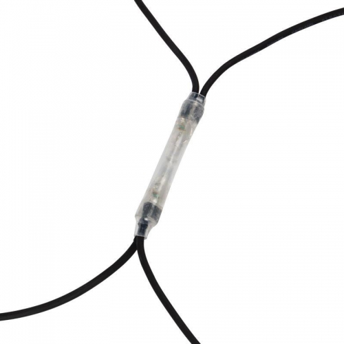 Гирлянда сеть Чейзинг 2х4м 560 LED бел. 33Вт 220В IP54 провод черн. каучук NEON-NIGHT 217-135 407735