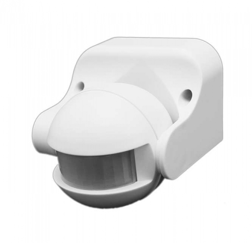 Датчик движения PMS-IR 009 1200Вт 180град. 12м IP44 WH Jazzway 4895205012912 1229622