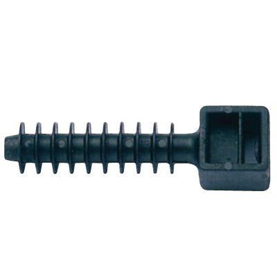 Держатель для хомутов d37-6.5 черн. (уп.100шт) ДКС 25458 56433