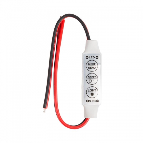 Диммер LED мини Радио 72/144Вт 3 кнопки 12В/24В Neon-Night 143-105-1 1250801