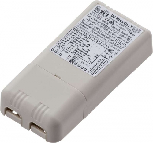 Драйвер LED 20Вт 350/500/550/700/850/900мА (TCI DC MINI JOLLY 1-10В 122400) СТ 4002000040 404349