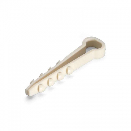 Дюбель-хомут ДХП 8-5 нейлон бел. (уп.100шт) Fortisflex 59234 440810