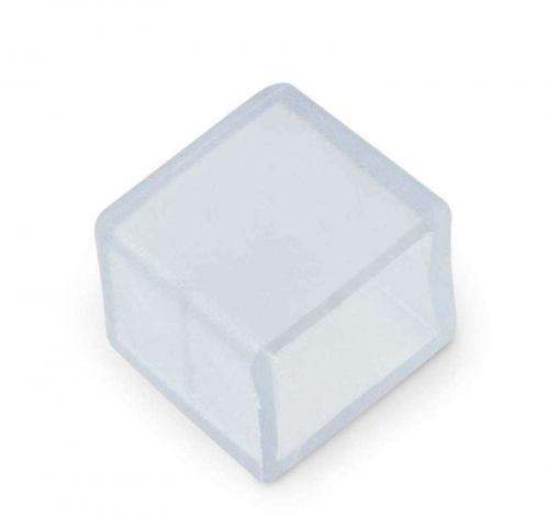 Зажим изолирующий UCW-K10 CLEAR 025 POLYBAG (заглушка) для светодиодной ленты 220В 10х7мм прозр. (уп.25шт) Uniel UL-00000870 484724