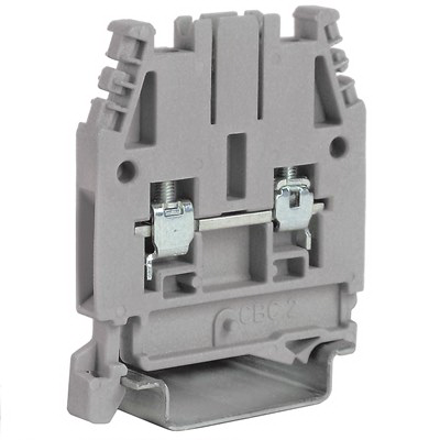 Зажим проходной CBC.2GR 2.5кв.мм сер. ДКС ZCBC02GR-RET 384553