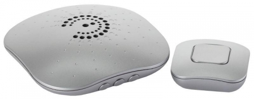 Звонок беспроводной BIONIC Silver ЭРА Б0017749 481505
