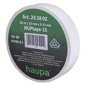 Изолента ПВХ 25мм (рул.20м) бел. HAUPA 263864 410053