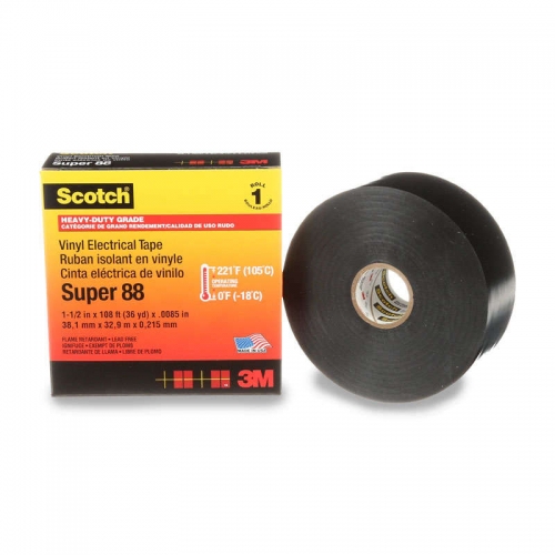 Изолента ПВХ 38мм (рул.33м) Scotch Super 88 3М 7000031459 397954