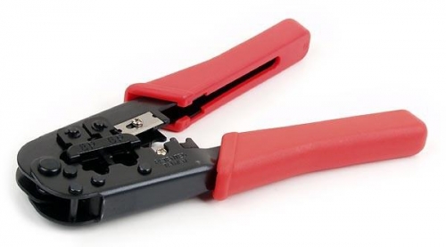 Инструмент HT-568 обжимной для RJ45 RJ12 Hyperline 5157 1200411