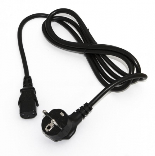 Кабель PWC-IEC13-SHM-3.0-BK питания комп. (Shucko+C13) (3х0.75) 3м Hyperline 34928 284665