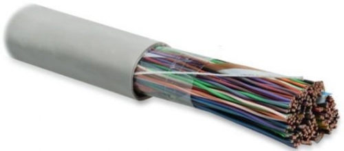 Кабель витая пара UUTP100-C3-S24-IN-LSZH-GY U/UTP кат.3 100 пар (24 AWG) ож (solid) LSZH нг(С)-HF сер. Hyperline 46505 1201628